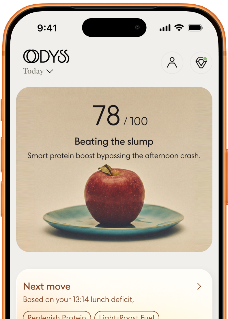 ODYSS N1 app daily guide detail
