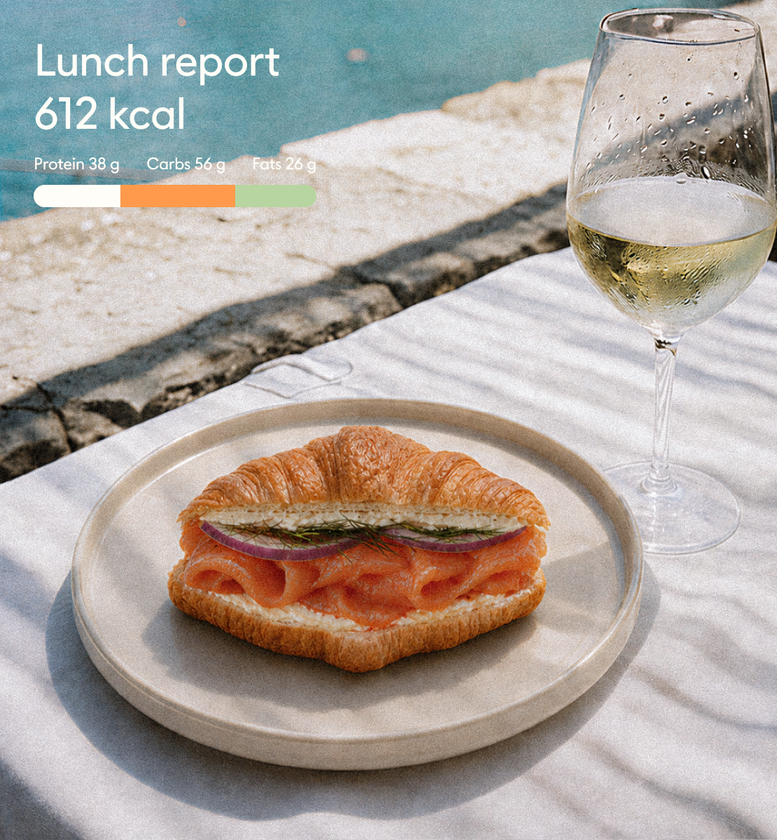 ODYSS N1 app meal report