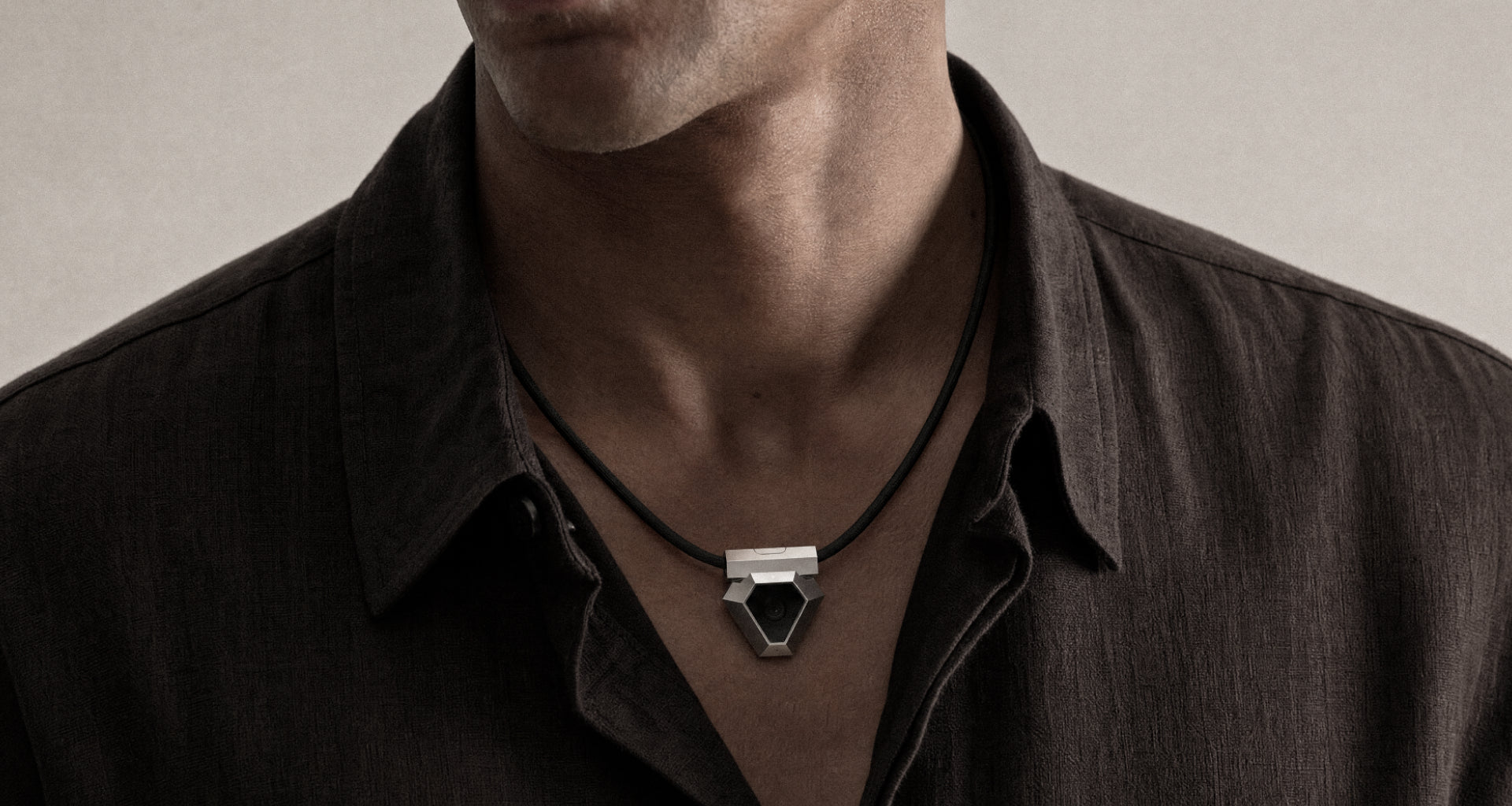 Odyss N1 worn as an AI dietary necklace